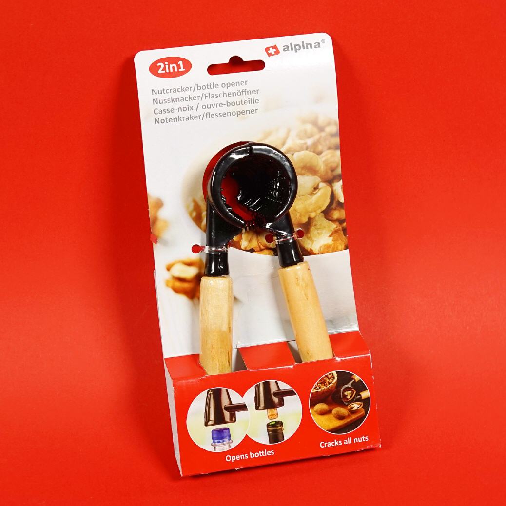 Nussknacker mit Holzgriff