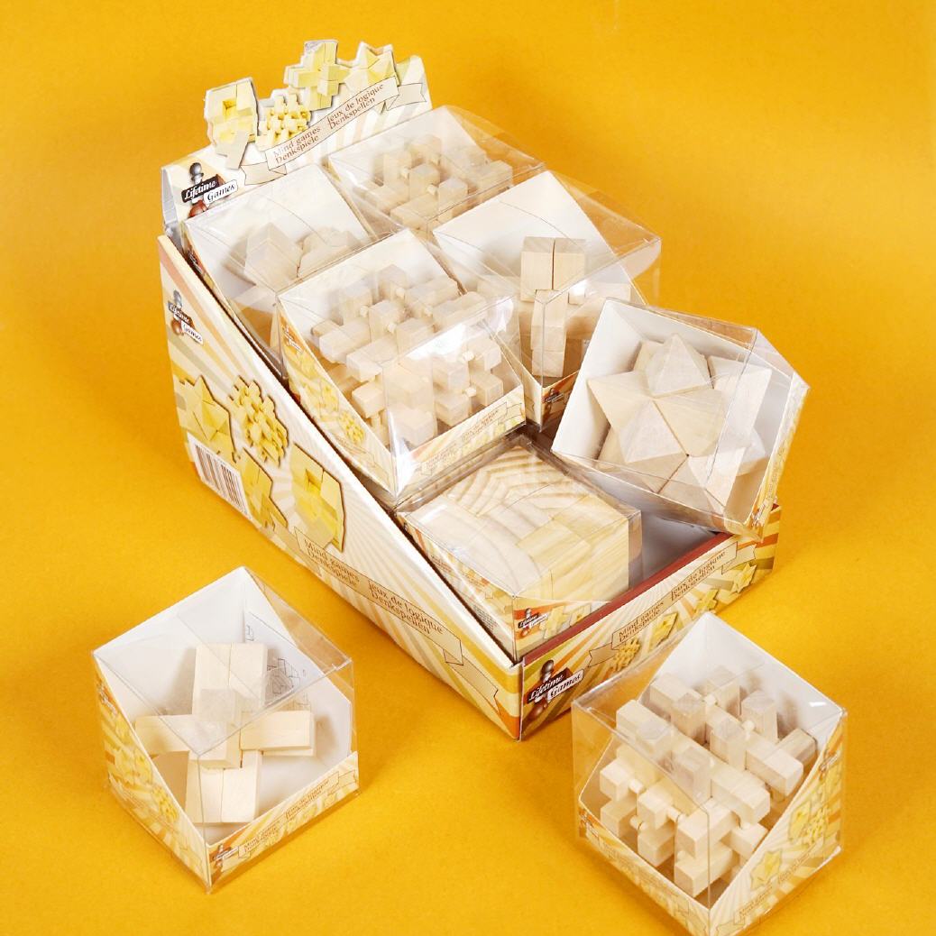 Geduldsspiel aus Holz