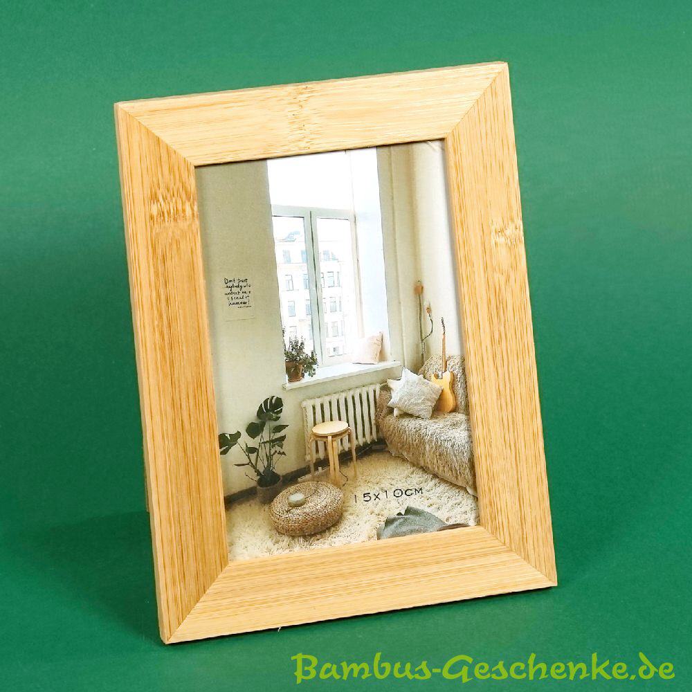 Bambus-Bilderrahmen 15 x 10 cm