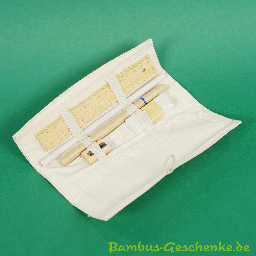 M&auml;ppchen mit Holz-Schreibset