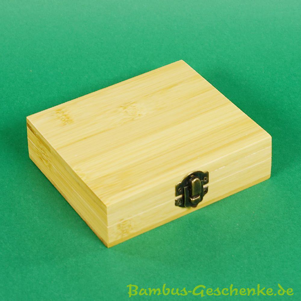 Bambus-Geschenkbox Eisw&uuml;rfelset