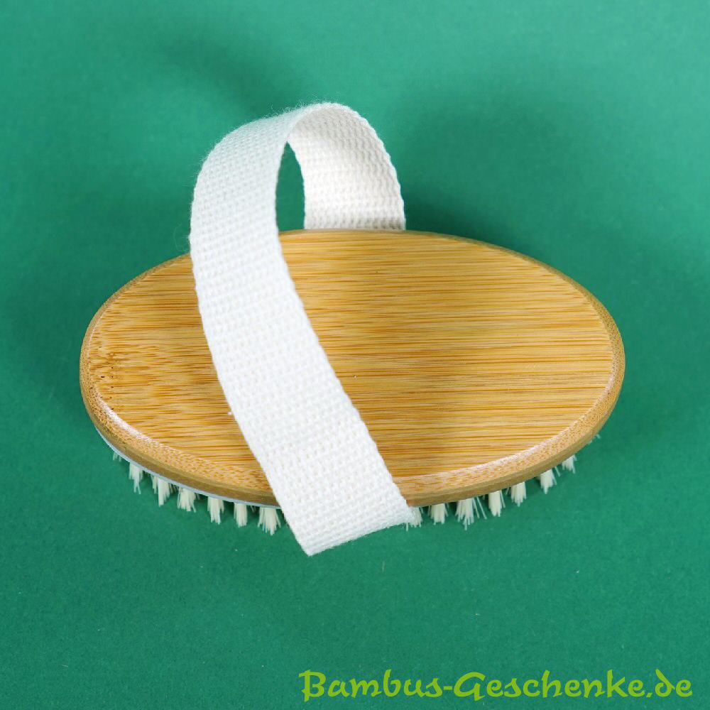 K&ouml;rperb&uuml;rste aus Bambus mit Handschlaufe