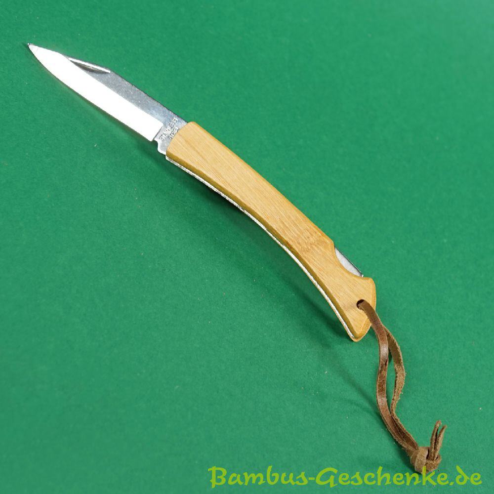 Taschenmesser mit Bambusschalen
