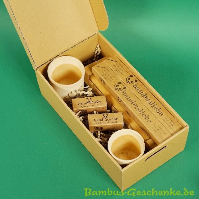 Geschenkset "Zahnpflege" in Geschenkverpackung